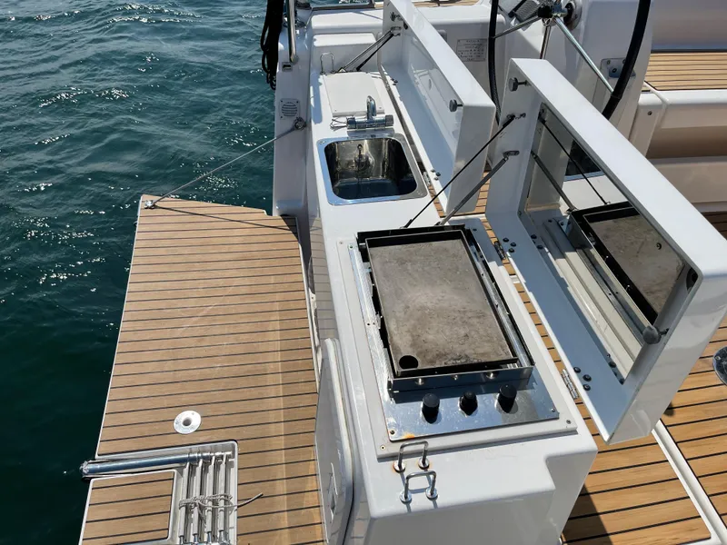 Slide: The Image of Cockpit Grill And Sink and platform - 15