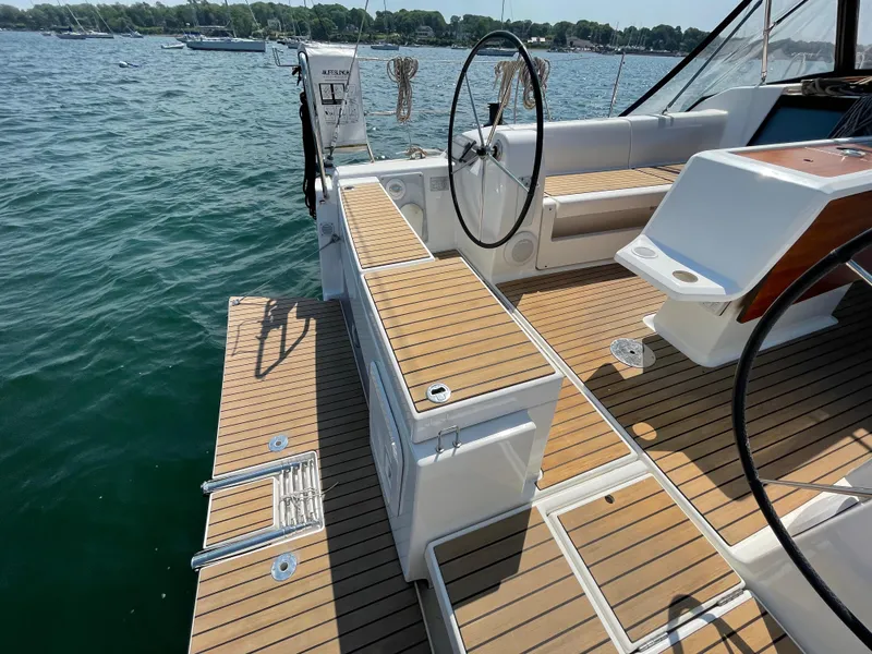 Slide: The Image of Swim Platform and ladder - 16