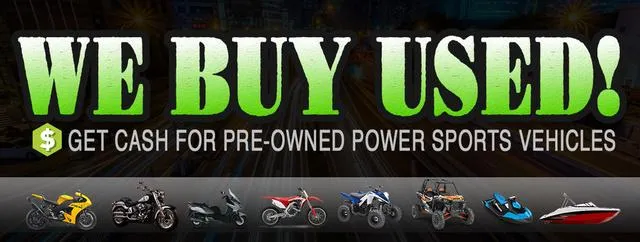 Slide: The Image of Sell your used power sports vehicles for cash, including 2018 Yamaha WaveRunner GP1800 - 2