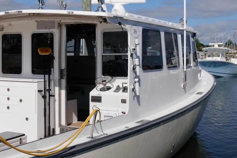 Slide: The Image of Starboard side forward with cockpit controls - 4