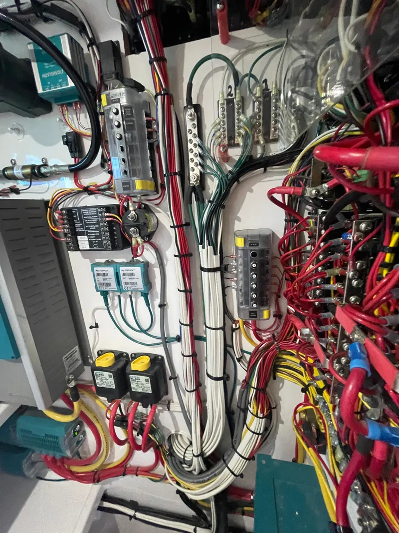 Slide: The Image of Immaculately wired vessel, easily accessed - 48