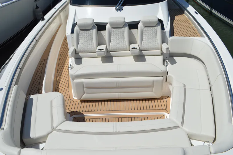Slide: The Image of Tiara 48 LS - Bow Seating (2) - 12