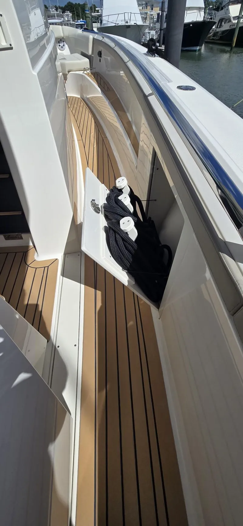 Slide: The Image of Tiara 48 LS - Stbd. Line Locker - 24