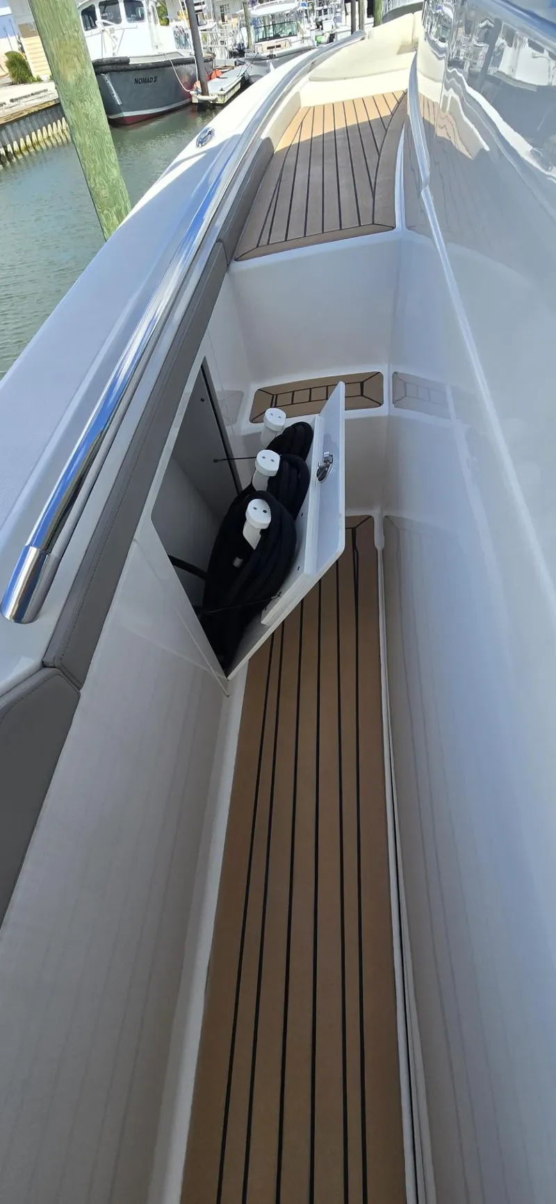 Slide: The Image of Tiara 48 LS - Port Line Locker - 25