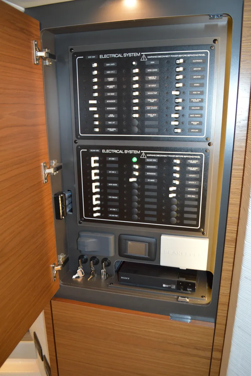 Slide: The Image of Tiara 48 LS - Electrical Panel - 74