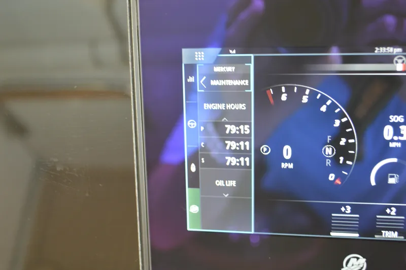 Slide: The Image of Tiara 48 LS - Engine Hours (Sept. 24) - 76