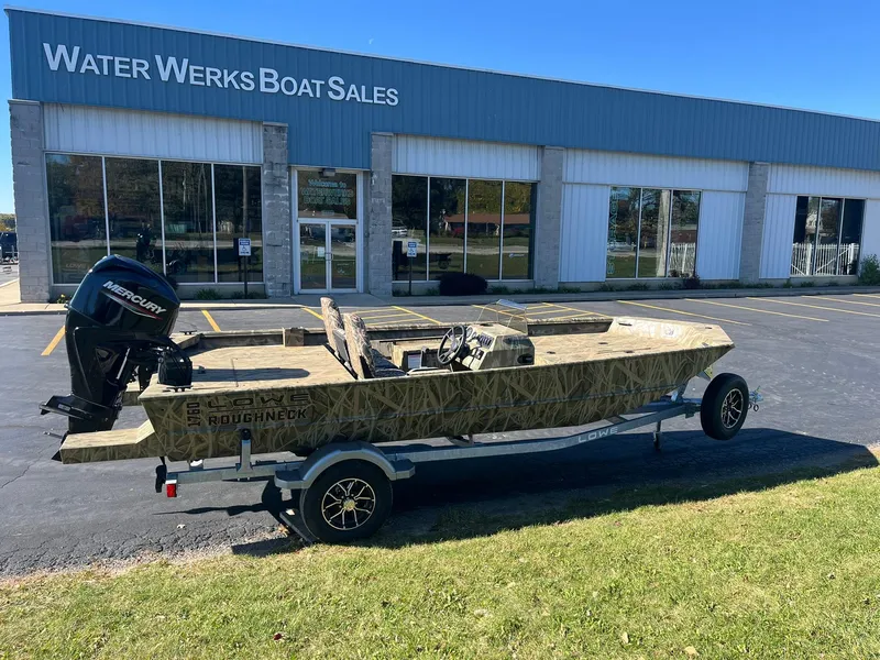 The Image of 2025 Lowe Roughneck 1760SC boat at Water Werks Boat Sales dealership. - 0