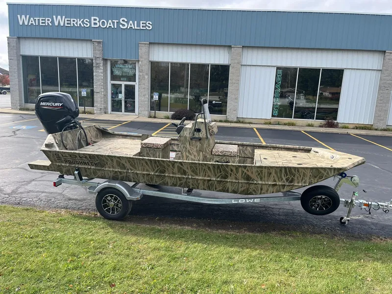 The Image of 2025 Lowe Roughneck 1860 Tunnel Jet boat at Water Werks Boat Sales. - 0