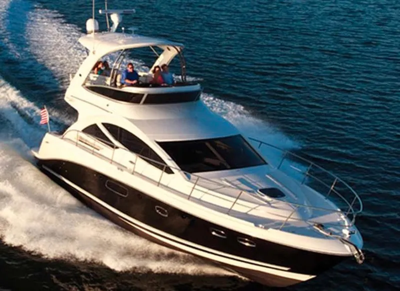 The Image of Sea Ray 450 Sedan Bridge 2013 - 0