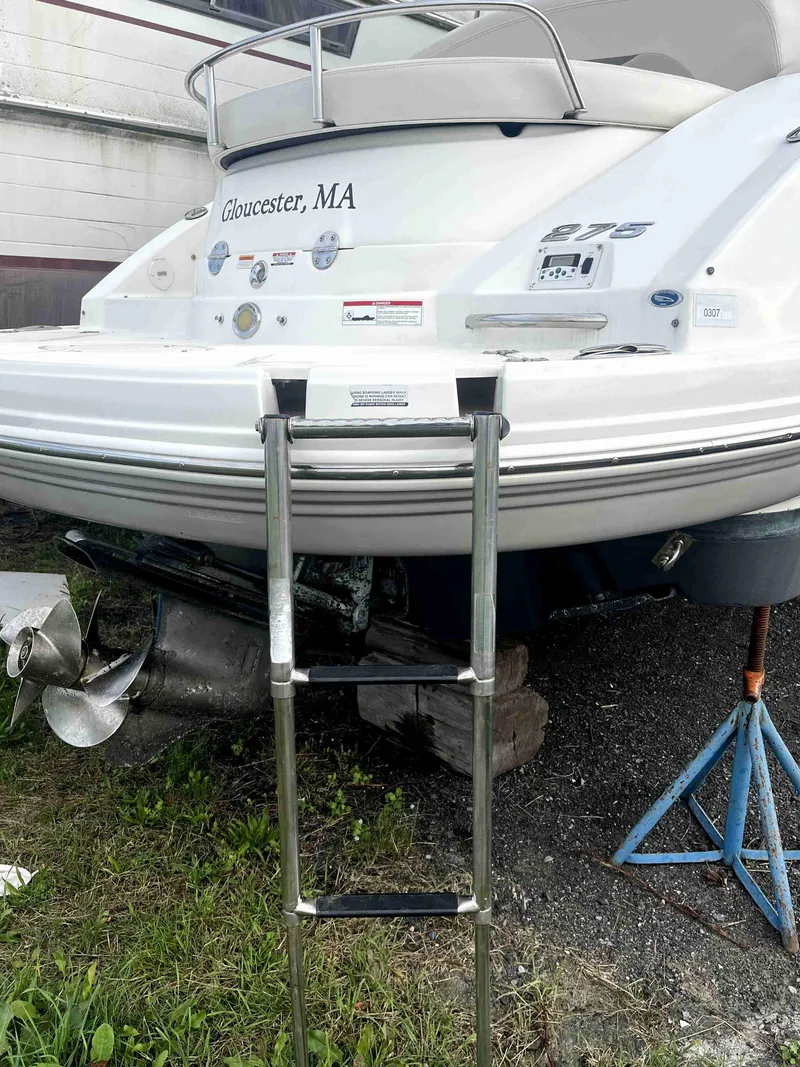 Slide: The Image of 2007 Chaparral 275 SSi boat with ladder, Gloucester, MA. - 14