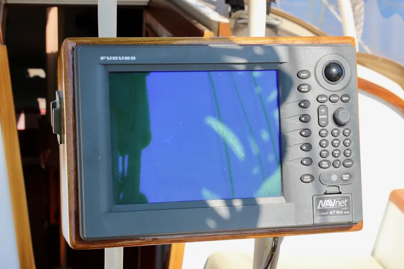 Slide: The Image of Furuno marine navigation system on 2012 Custom Gartside Jespersen 40 yacht. - 22