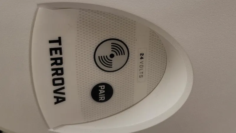 Slide: The Image of Terrova 24V control panel on Xpress H20 Bay boat, 2025 model. - 8