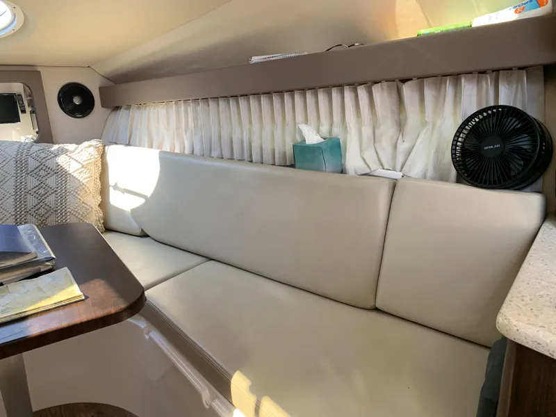 Slide: The Image of Interior of a 2018 Regal 28 Express yacht. - 23