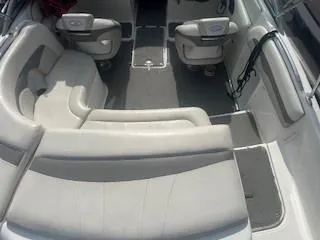 Slide: The Image of 2007 Chaparral 220 SSi boat interior with spacious seating and modern design. - 7