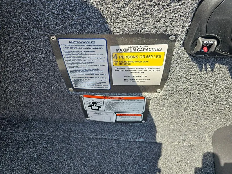 Slide: The Image of 2025 Tracker Boats Pro Team 175 TF Crappie Edition - 13