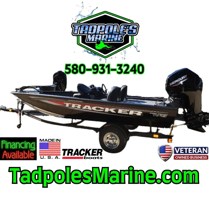 Slide: The Image of 2025 Tracker Pro Team 175 Crappie Edition boat, Tadpoles Marine, financing available, veteran-owned business. - 12