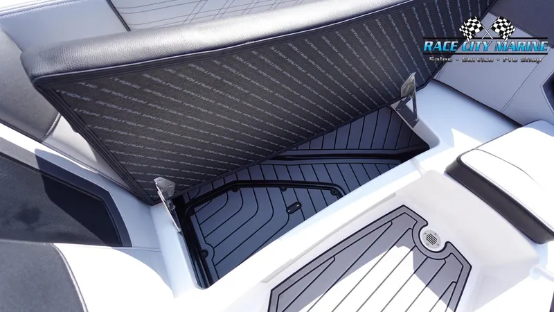 Slide: The Image of 2020 Nautique Super Air Nautique G23 boat interior storage compartment. - 47