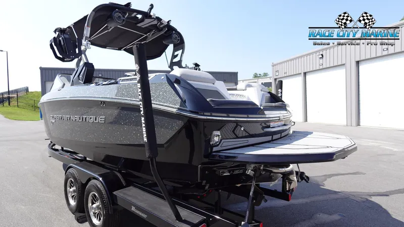 Slide: The Image of 2020 Nautique Super Air Nautique G23 boat on trailer at Race City Marine. - 7