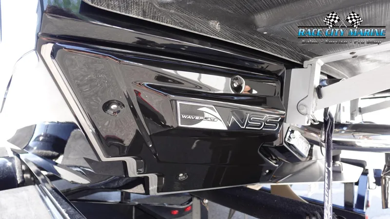 Slide: The Image of 2020 Nautique Super Air Nautique G23 boat with WavePlate NSS system. - 9