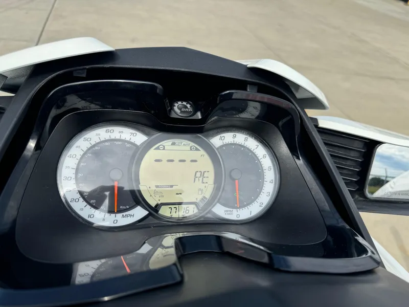 Slide: The Image of Close-up of 2011 Sea-Doo GTX Limited iS 260 dashboard with speedometer and digital display. - 5