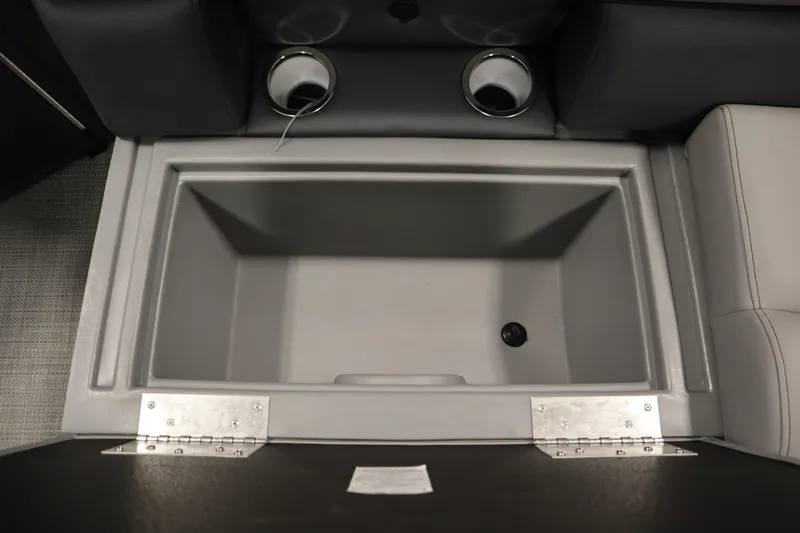 Slide: The Image of 2025 Bentley Pontoons 243 Cruise XL Tri-Toon with spacious seating and modern design. - 15