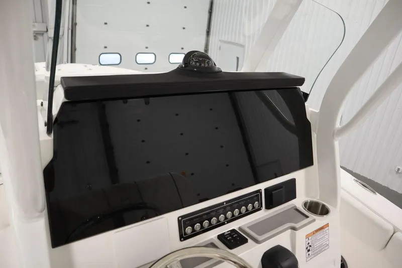 Slide: The Image of 2025 Sea Fox 228 Commander dashboard with modern controls and sleek design. - 25