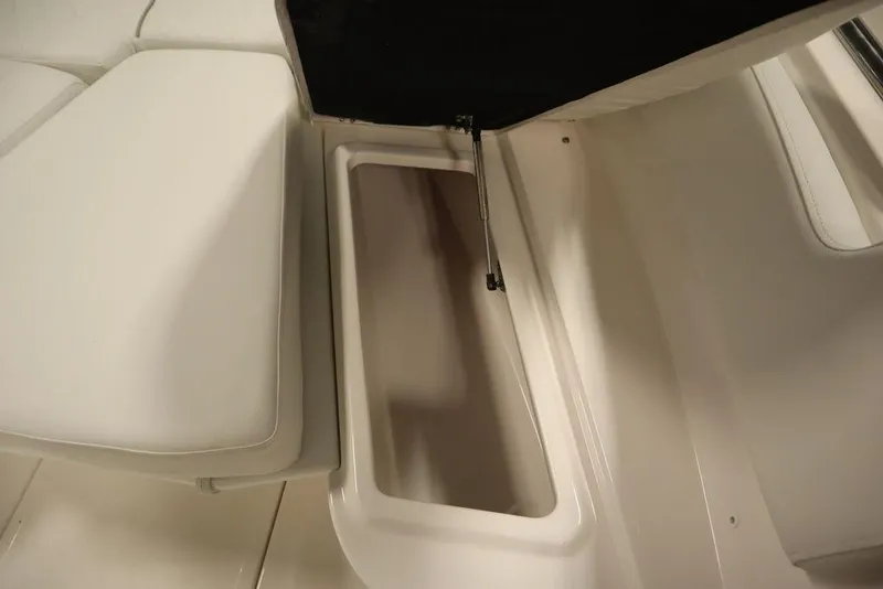 Slide: The Image of Storage compartment in 2025 Sea Fox 248 Commander boat interior. - 17