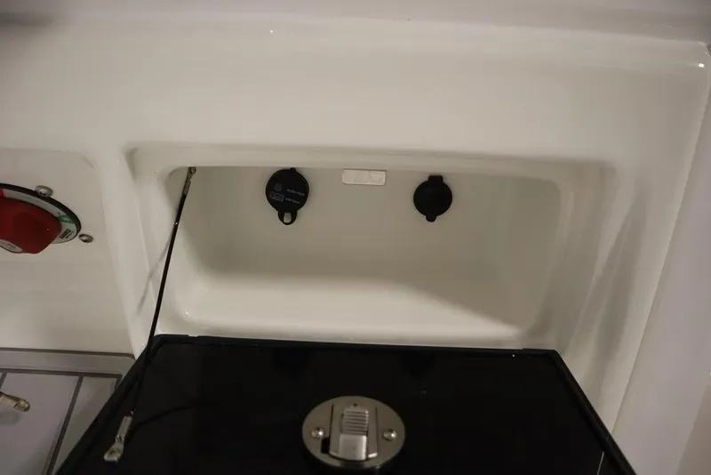 Slide: The Image of 2025 Sea Fox 248 Commander boat interior compartment detail. - 34