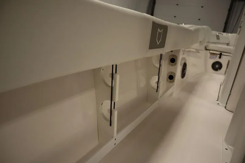 Slide: The Image of 2025 Sea Fox 248 Commander boat interior, showcasing sleek design and modern features. - 37