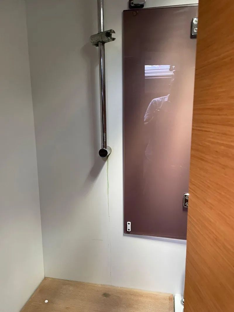 Slide: The Image of Shower area in 2016 Jeanneau Sun Odyssey 479 yacht. - 17