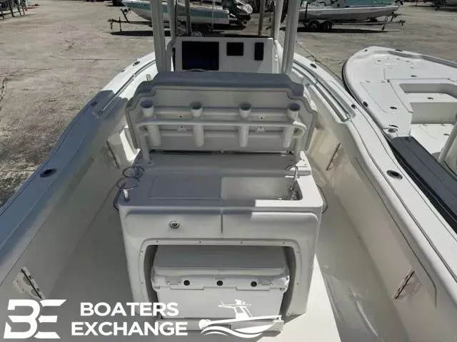 Slide: The Image of Interior view of Key West 239 FS boat, model year 2025. - 4