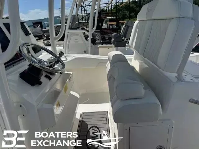 Slide: The Image of Interior view of 2025 Key West 239 FS boat. - 6