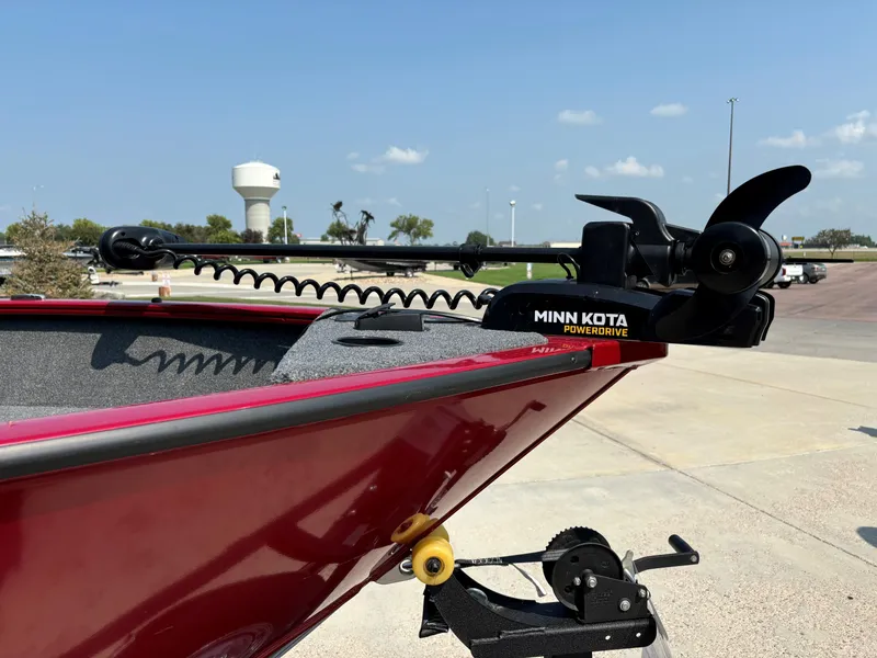 Slide: The Image of 2025 Tracker Pro Guide V-175 Combo boat with Minn Kota PowerDrive motor. - 3