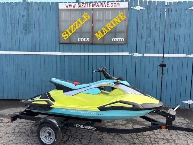 The Image of 2025 Yamaha WaveRunner JetBlaster PRO 2-Up on trailer at Sizzle Marine, Ohio. - 0