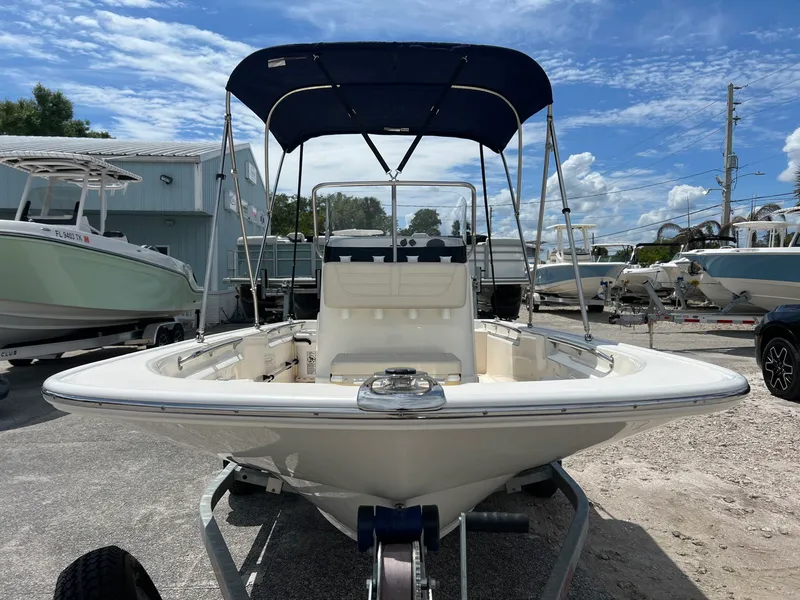 Slide: The Image of Boston whaler 150 Montauk 2023 - 2