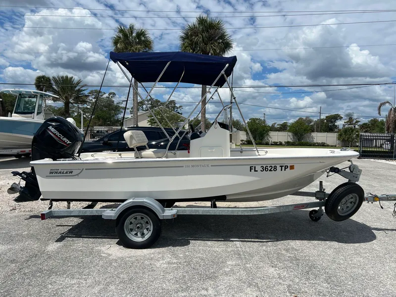 Slide: The Image of Boston whaler 150 Montauk 2023 - 4