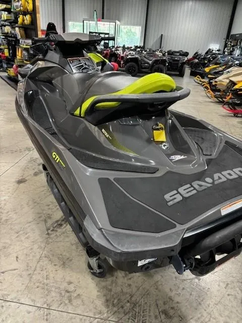 Slide: The Image of 2015 Sea-Doo GTI Limited 155 jet ski in showroom, rear view. - 8