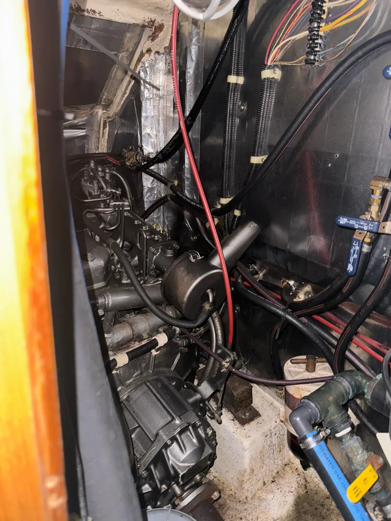 Slide: The Image of Back of Engine Transmission - 10