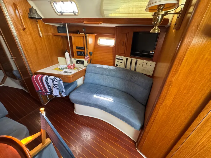 Slide: The Image of Starboard Salon and Nav Desk - 2