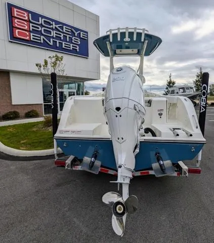 Slide: The Image of 2025 Cobia 220 CC boat at Buckeye Sports Center. - 6