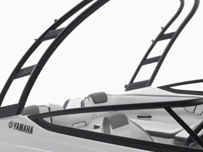 Slide: The Image of 2025 Yamaha Boats AR190 interior with sleek design and modern features. - 4