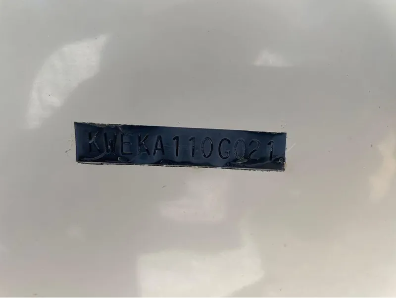 Slide: The Image of Key West 263FS 2021 boat hull identification number (HIN) plate. - 45