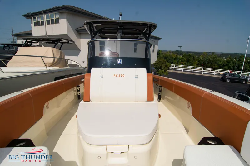 Slide: The Image of 2024 Capoforte FX270 boat with sleek design at Big Thunder Marine. - 46