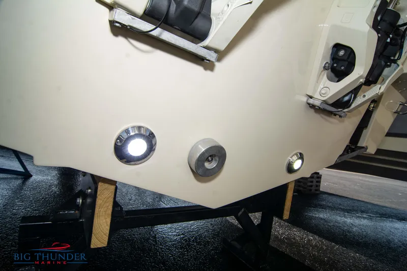 Slide: The Image of 2024 Capoforte CX270 boat with underwater lights on display at Big Thunder Marine. - 4
