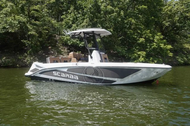 Slide: The Image of Scarab 235 Open LX Wake 2025 - 3