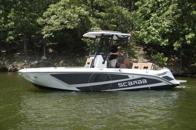 Slide: The Image of Scarab 235 Open LX Wake 2025 - 6