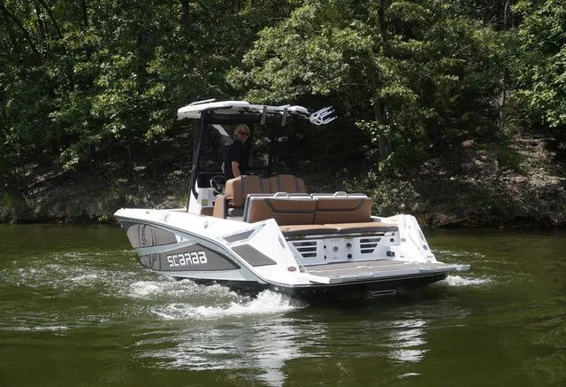 Slide: The Image of Scarab 235 Open LX Wake 2025 - 9