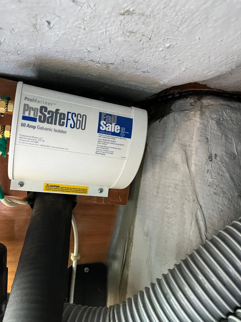 Slide: The Image of ProMariner ProSafe FS60 galvanic isolator in 2007 Lagoon 420 yacht. - 41