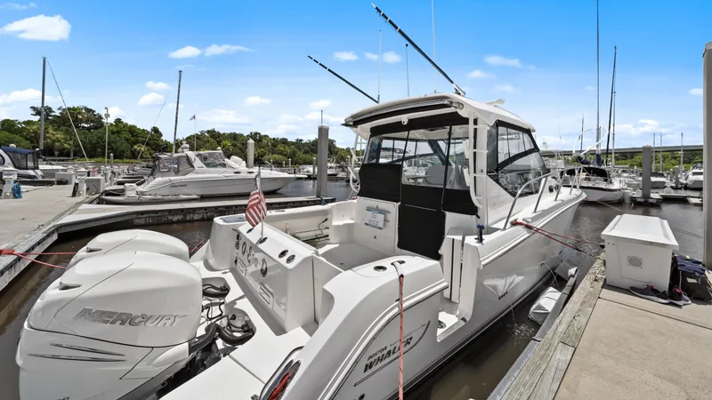 Slide: The Image of Boston Whaler 32 - O Sea D - Side Dive Door - 9