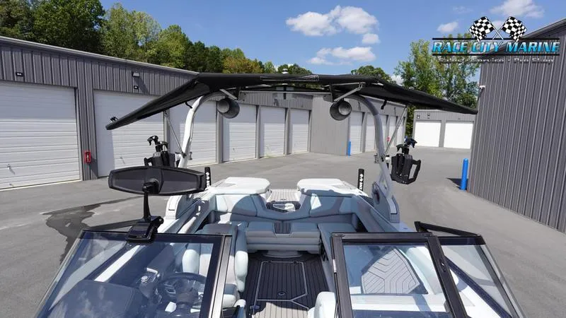 Slide: The Image of 2021 Nautique Super Air Nautique G23 boat at Race City Marine dealership. - 46